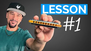 Beginner Harmonica Lesson 1 Your Very First Lesson [upl. by Allets]