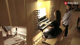 歌剧魅影（The Phantom of the Opera）管风琴  来自大婷AKA美少女 pipe organ [upl. by Nialb179]