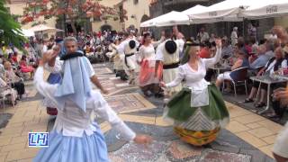 235 BAILE FOLKLÓRICO CANARIO POLKA CORRIDA POR LUIS HERNÁNDEZ [upl. by Elita]