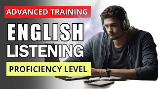 BEST ENGLISH LISTENING PRACTICE  REAL ENGLISH ADVANCED LEVEL [upl. by Trauts]