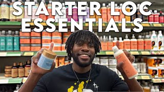 STARTER LOCS ESSENTIALS  BEST Products for your Dreadlocks Maintenance [upl. by Nodrog]