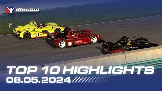 iRacing Top 10 Highlights  August 5th 2024 [upl. by Smiga]