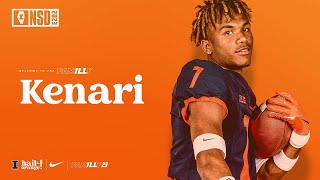 Illini Football  Kenari Wilcher Signs [upl. by Hasty]