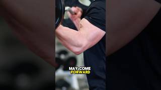 Barbell Curl Mistakes Why Moving Your Elbows is Sabotaging Your Gains bicepsworkout [upl. by Norma]