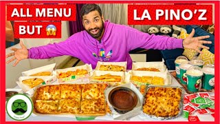 La Pinoz Eating All The Menu Food Challenge Part 2  Veggie Paaji [upl. by Asante867]