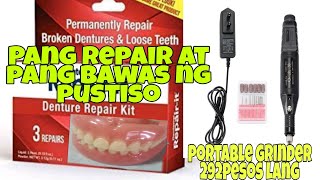 Repair Kit at pandikit sa baling pustiso Denture Repair Kit para sa Pustiso sa Online Shop [upl. by Brok]