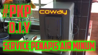 PKPservice sendiri penapis air minum coway [upl. by Ridan]