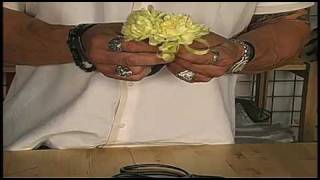 Russ on Flowers Show 22  How to Make A Carnation Corsage Or A Carnation Boutonniere [upl. by Brandy190]