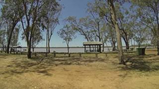 Lake Broadwater Lake Broadwater Conservation Park near Dalby QLD [upl. by Akimik]