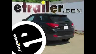 etrailer  2010 Hyundai Tucson Curt Trailer Hitch Receiver Complete Installation [upl. by Rector]