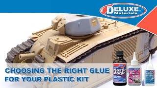 Choosing The Right Deluxe Materials Glue For Your Plastic Kit [upl. by Addison]