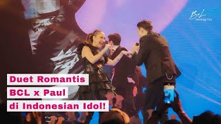 Duet Romantis BCL amp Paul di Top 5 Indonesian Idol  BCL Backstage Pass [upl. by Dilisio116]