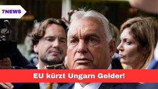 EU Kommission will Ungarn Millionenstrafe von EU Geldern abziehen [upl. by Aticilef]