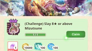 9 ⭐️ Mizutsune cleared 105 Zino LBG [upl. by Odoric]