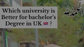 Choosing the right university for study in 🇬🇧Uk is very important in 20242025 UK FS abroad guide [upl. by Dibru]