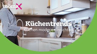 Küchentrends  Küche modern einrichten  mömax Küchen Beratung [upl. by Ennaeirb893]