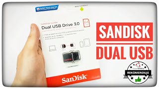 SANDISK Ultra Dual USB Drive 30 microUSB 64 GB RECENZJA  ForumWiedzy [upl. by Nauht]