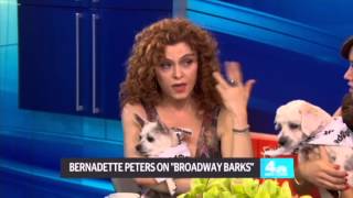 Bernadette Peters on The 9th Annual Broadway Barks [upl. by Esorylime691]