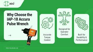 IEC Air Tools IAP18 Accura Oil Pulse Wrench [upl. by Dolhenty]