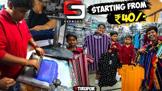 सूरत का सबसे बड़ा टीशर्ट मैन्युफैक्चर TShirt Wholesale Market In Surat TShirt Manufacturer Market [upl. by Quill]