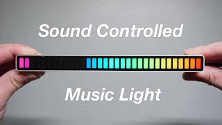 Make Music Alive  RGB Sound Controlled Music Levels Light Unboxing [upl. by Gwenore]