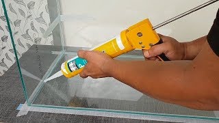 DIY  How to Make 25 feet Aquarium at Home [upl. by Anniahs]