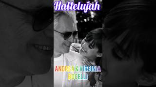 Hallelujah  Andrea amp Virginia Bocelli warming up for tonight show hallelujah [upl. by Crutcher546]