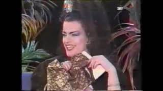 NINA HAGEN 1988 Rare interview  quotUniverselles Radioquot music video GERMAN TV [upl. by Landan]