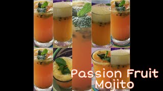 Passion Fruit Mojito Recipe  Quick Refreshing Drink  Ahlams Mom [upl. by Oppen709]