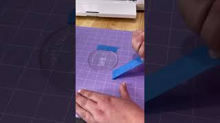 Engrave acrylic with your Cricut cricut cricuttutorials smallbusiness [upl. by Dhumma945]