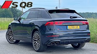 2024 AUDI SQ8 40 TFSI V8  REVIEW on AUTOBAHN [upl. by Annairam]