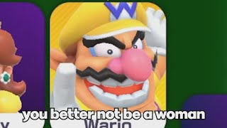 Grizzy You Better Not Be a Woman  Blarg Mario Party Superstars Funny Clip [upl. by Elias]