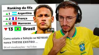 Como estaria a Seleção se NEYMAR nunca TIVESSE EXISTIDO [upl. by Eed]