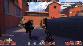 Swiftwater Sniper Godlike TF2 5 minute gameplay [upl. by Areehs]