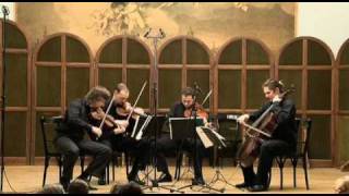 Accord Quartet plays Bartoks 3rd string quartet A [upl. by Rannug]