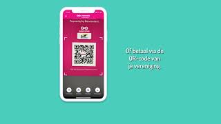 Je vereniging contactloos betalen via Payconiq by Bancontactapp [upl. by Nagad]