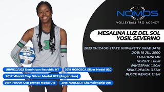 Mesalina Severino  2024 Pro VB Prospect  MB [upl. by Waylin]