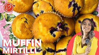 Muffin ai mirtilli  Benedetta Parodi Official [upl. by Isaacs]