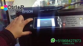 RESET CAJA DE MANTENIMIENTO EPSON L1455 FACIL [upl. by Alidis]