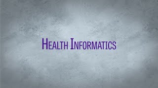 Health Informatics at GCU [upl. by Tuchman744]