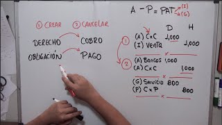 Registro de Cuentas por Cobrar y por Pagar  Creando Derechos y Obligaciones [upl. by Nivrad]