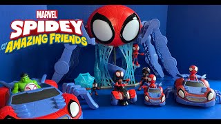 Toy Unboxing Marvel quotSpidey and his Amazing Friendsquot by Hasbro [upl. by Munsey]