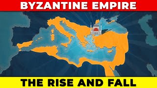 History of Byzantine Empire in 6 minutes on Map Description  Past to Future [upl. by Tildie]