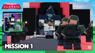 Mission 1 Tower Defense Simulator The Classic Event  Roblox [upl. by Letsou914]