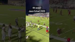 🏈Starting freshman QB Jaxon Schad wants it all [upl. by Anairuy196]