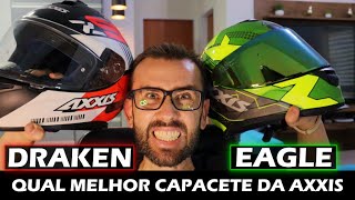 QUAL O MELHOR CAPACETE AXXIS DRAKEN OU EAGLE [upl. by Trey]