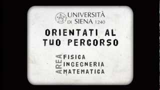 Orientati al tuo percorso Area Fisica Ingegneria Matematica [upl. by Divadnoj]