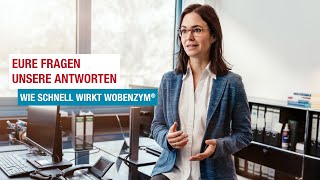 Wobenzym  FAQ mit Dr Stefanie R Wie schnell wirkt Wobenzym [upl. by Anirac583]