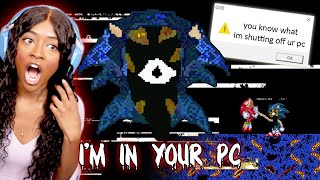 SonicF̱̎̀B̤͇̗̾X̫͑͊͛ SHUT DOWN MY PC Full Game A SonicEYX Inspired Game [upl. by Iviv]