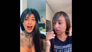 Não faça franja antes de ver esse tutorial hahaha Tutorial de franja hahahaha [upl. by Ansley171]